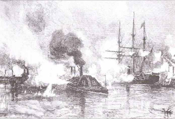 Казематные броненосцы южан, 1861–1865 Казематные броненосцы южан, 1861–1865