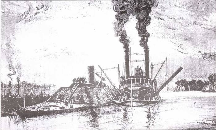 Казематные броненосцы южан, 1861–1865 Казематные броненосцы южан, 1861–1865