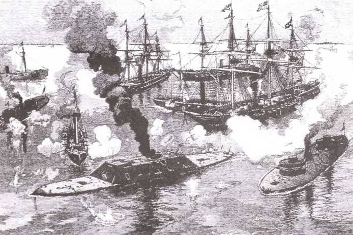 Казематные броненосцы южан, 1861–1865 Казематные броненосцы южан, 1861–1865