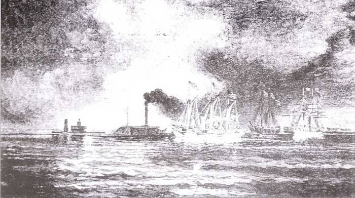 Казематные броненосцы южан, 1861–1865 Казематные броненосцы южан, 1861–1865