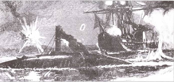 Казематные броненосцы южан, 1861–1865 Казематные броненосцы южан, 1861–1865