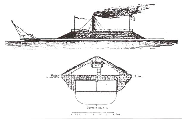 Казематные броненосцы южан, 1861–1865 Казематные броненосцы южан, 1861–1865