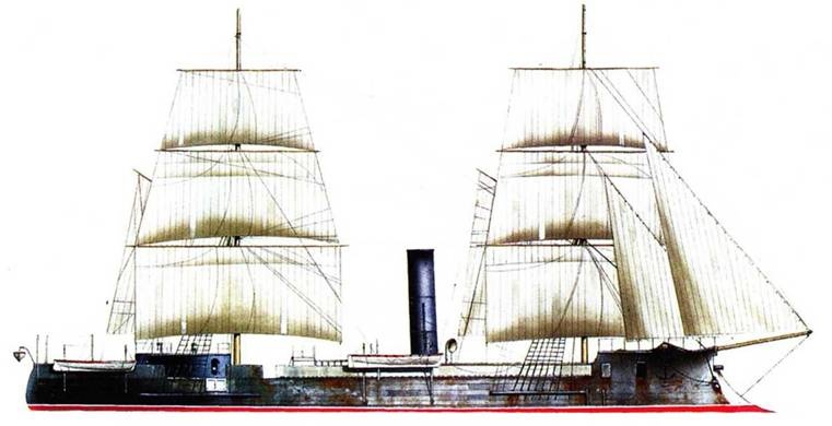 Казематные броненосцы южан, 1861–1865 Казематные броненосцы южан, 1861–1865