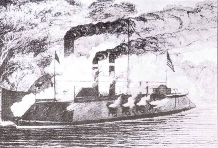 Речные броненосцы северян, 1861–1865 Речные броненосцы северян, 1861–1865