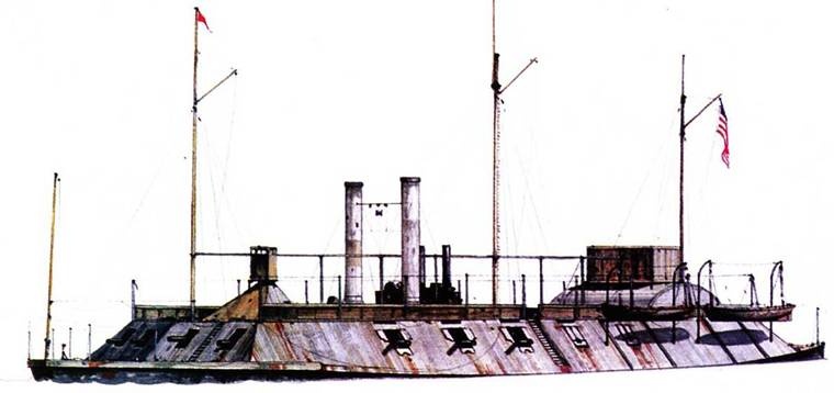 Речные броненосцы северян, 1861–1865 Речные броненосцы северян, 1861–1865