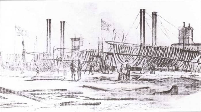 Речные броненосцы северян, 1861–1865 Речные броненосцы северян, 1861–1865