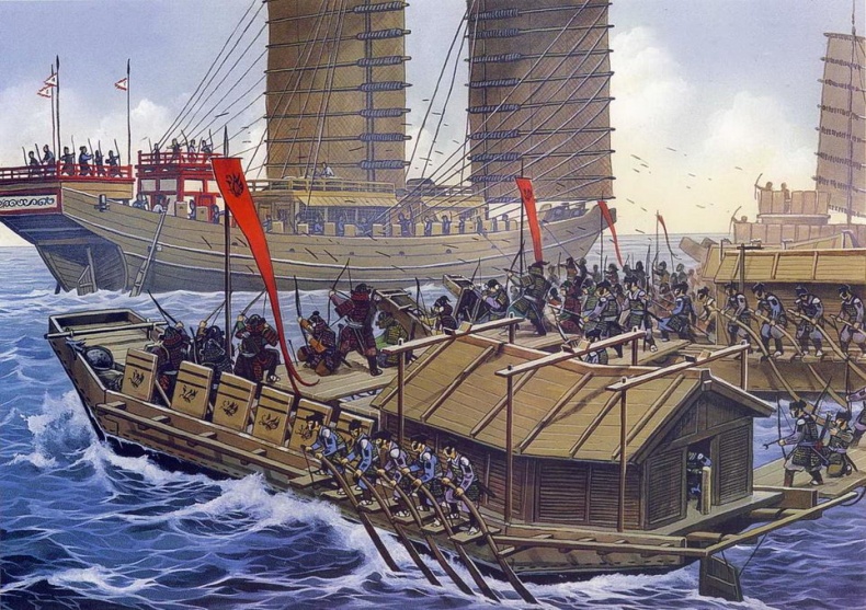 Боевые корабли Японии и Кореи, 612–1639 гг. Боевые корабли Японии и Кореи, 612–1639 гг.