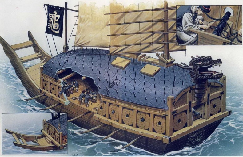 Боевые корабли Японии и Кореи, 612–1639 гг. Боевые корабли Японии и Кореи, 612–1639 гг.