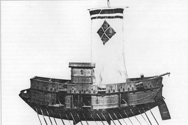 Боевые корабли Японии и Кореи, 612–1639 гг. Боевые корабли Японии и Кореи, 612–1639 гг.