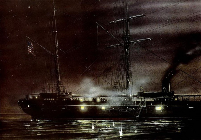 Субмарины и минные катера южан, 1861–1865 Субмарины и минные катера южан, 1861–1865