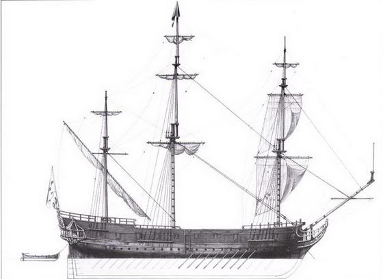 Корабли пиратов, 1660–1730 Корабли пиратов, 1660–1730