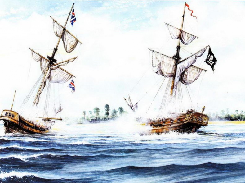 Корабли пиратов, 1660–1730 Корабли пиратов, 1660–1730