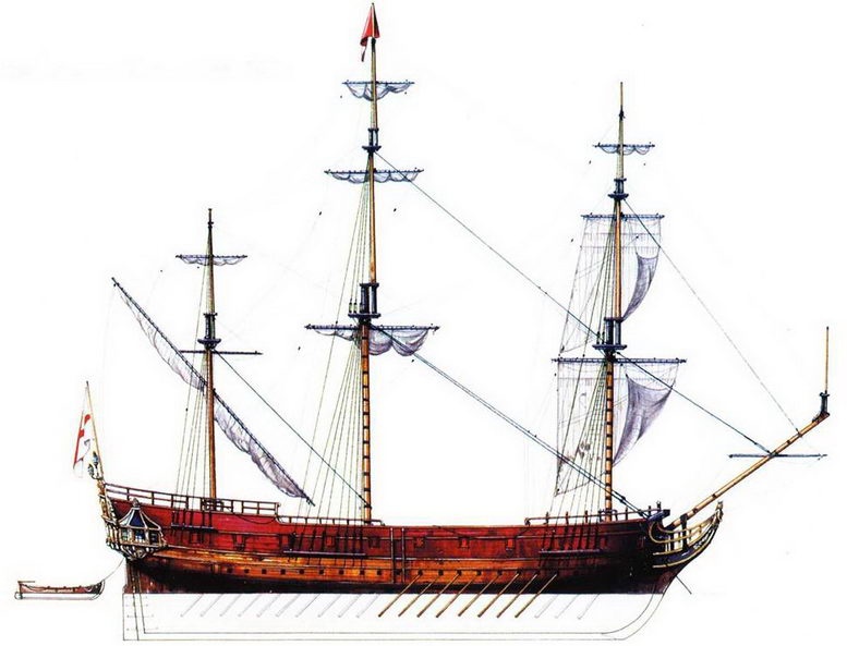 Корабли пиратов, 1660–1730 Корабли пиратов, 1660–1730