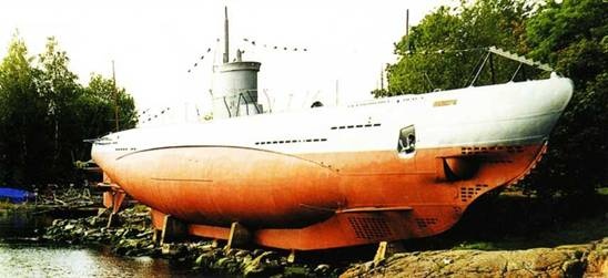 Германские субмарины Тип II крупным планом Германские субмарины Тип II крупным планом