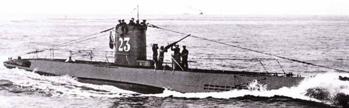 Германские субмарины Тип II крупным планом Германские субмарины Тип II крупным планом