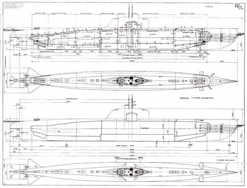 Германские субмарины Тип XXI Крупным планом Германские субмарины Тип XXI Крупным планом