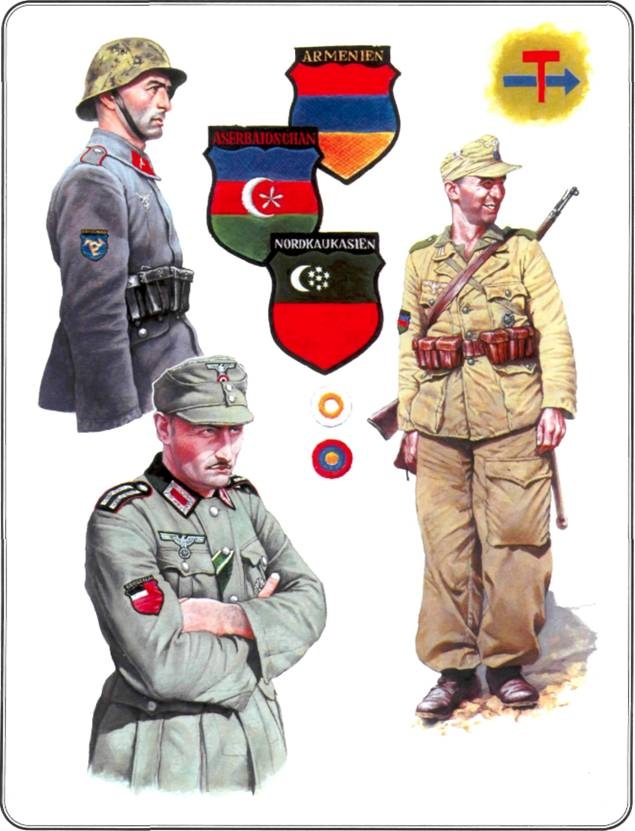 Вторая мировая война 1939-1945. Восточные легионы и казачьи части в вермахте Вторая мировая война 1939-1945. Восточные легионы и казачьи части в вермахте