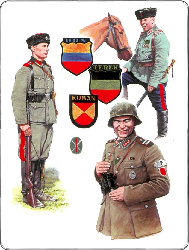 Вторая мировая война 1939-1945. Восточные легионы и казачьи части в вермахте Вторая мировая война 1939-1945. Восточные легионы и казачьи части в вермахте