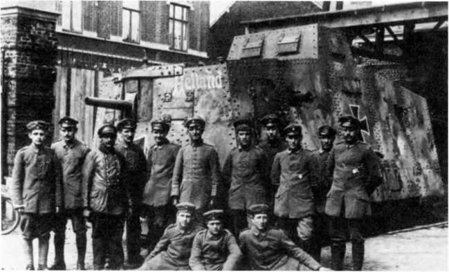 Первые германские танки. "Тевтонский ответ" Первые германские танки. "Тевтонский ответ"