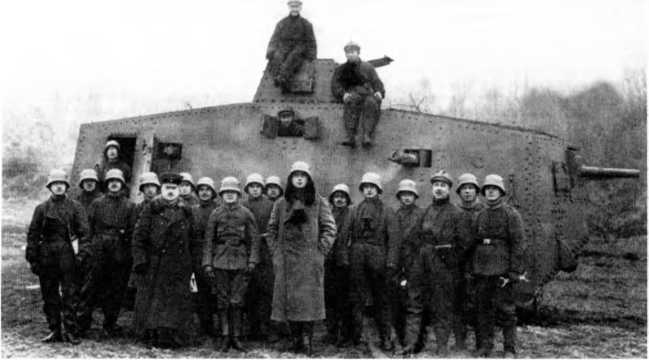 Первые германские танки. "Тевтонский ответ" Первые германские танки. "Тевтонский ответ"