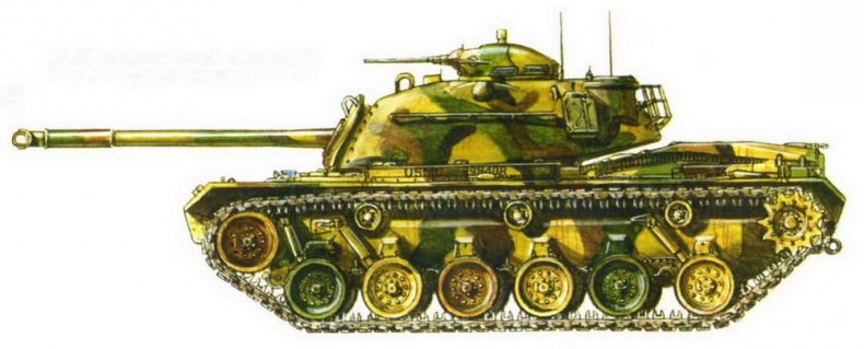 Средний танк М48 Средний танк М48