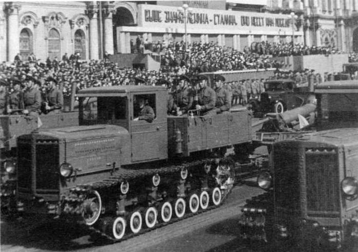 Артиллерийские тягачи Красной Армии. Часть 1 Артиллерийские тягачи Красной Армии. Часть 1