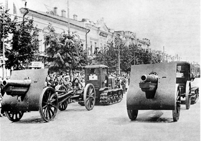 Артиллерийские тягачи Красной Армии. Часть 1 Артиллерийские тягачи Красной Армии. Часть 1