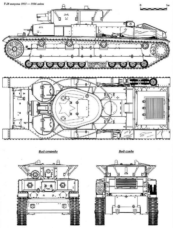 Средний танк Т-28 Средний танк Т-28