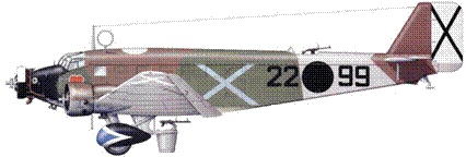 Транспортный самолет Юнкерс Ju 52/3m Транспортный самолет Юнкерс Ju 52/3m