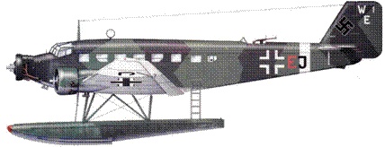 Транспортный самолет Юнкерс Ju 52/3m Транспортный самолет Юнкерс Ju 52/3m