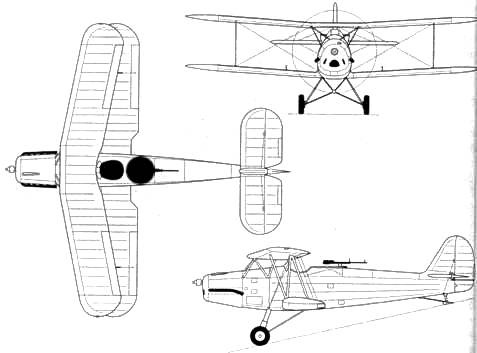 Ближние разведчики, корректировщики и штурмовики, 1939-1945 Ближние разведчики, корректировщики и штурмовики, 1939-1945