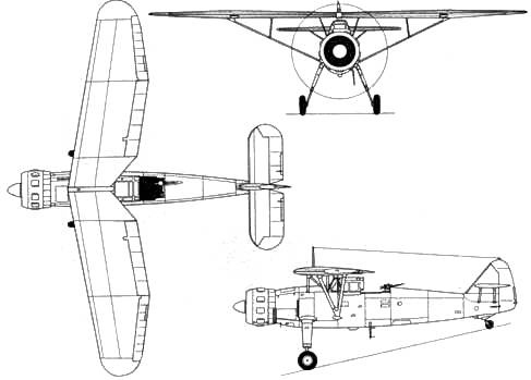 Ближние разведчики, корректировщики и штурмовики, 1939-1945 Ближние разведчики, корректировщики и штурмовики, 1939-1945