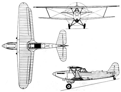 Ближние разведчики, корректировщики и штурмовики, 1939-1945 Ближние разведчики, корректировщики и штурмовики, 1939-1945