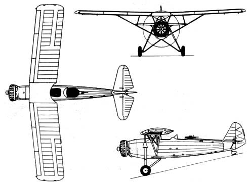 Ближние разведчики, корректировщики и штурмовики, 1939-1945 Ближние разведчики, корректировщики и штурмовики, 1939-1945