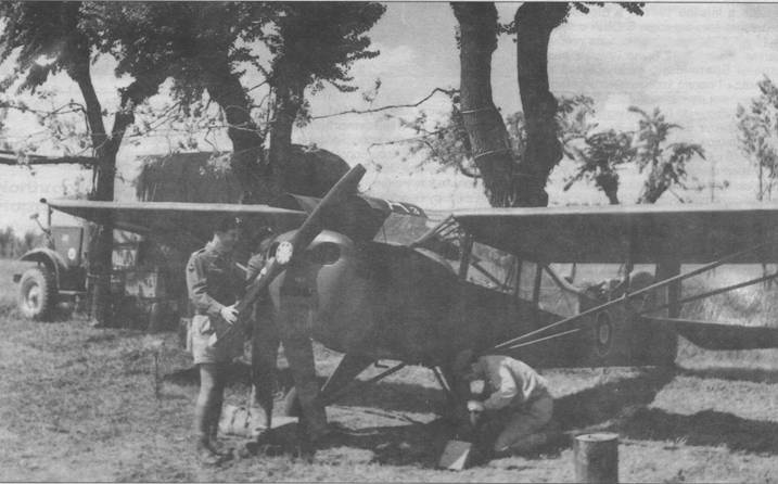 Ближние разведчики, корректировщики и штурмовики, 1939-1945 Ближние разведчики, корректировщики и штурмовики, 1939-1945