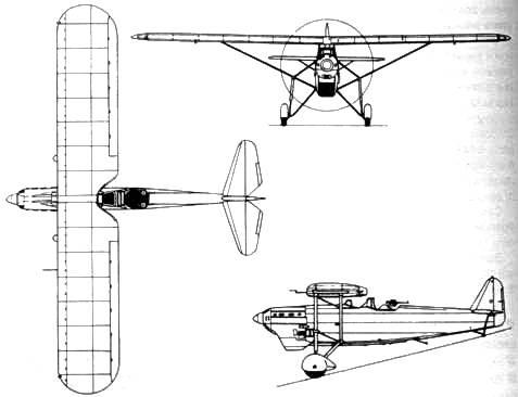 Ближние разведчики, корректировщики и штурмовики, 1939-1945 Ближние разведчики, корректировщики и штурмовики, 1939-1945