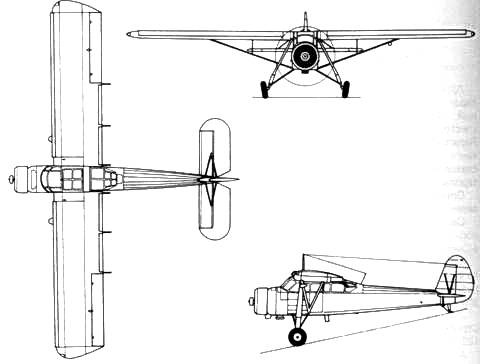 Ближние разведчики, корректировщики и штурмовики, 1939-1945 Ближние разведчики, корректировщики и штурмовики, 1939-1945