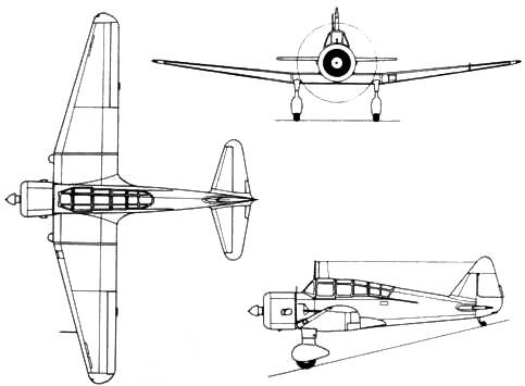 Ближние разведчики, корректировщики и штурмовики, 1939-1945 Ближние разведчики, корректировщики и штурмовики, 1939-1945