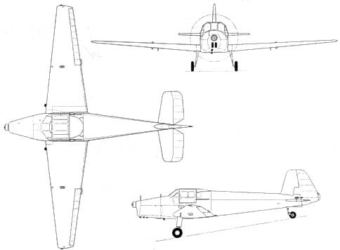 Ближние разведчики, корректировщики и штурмовики, 1939-1945 Ближние разведчики, корректировщики и штурмовики, 1939-1945