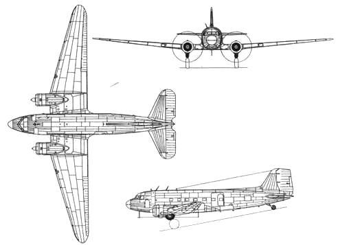 Военно-транспортные самолеты, 1939-1945 Военно-транспортные самолеты, 1939-1945