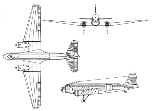 Военно-транспортные самолеты, 1939-1945 Военно-транспортные самолеты, 1939-1945