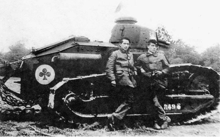 Танк №1 "Рено ФТ-17". Первый, легендарный Танк №1 "Рено ФТ-17". Первый, легендарный
