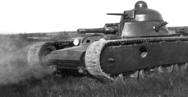 Маневренные танки СССР Т-12, Т-24, ТГ, Д-4 и др. Маневренные танки СССР Т-12, Т-24, ТГ, Д-4 и др.