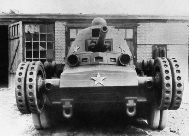 Маневренные танки СССР Т-12, Т-24, ТГ, Д-4 и др. Маневренные танки СССР Т-12, Т-24, ТГ, Д-4 и др.