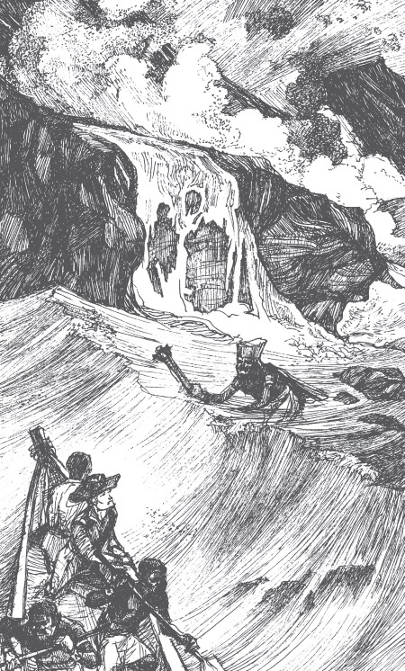 Священный цветок. Чудовище по имени Хоу-Хоу. Она и Аллан. Сокровище озера