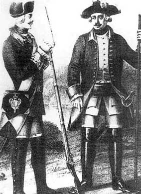 Русская армия в Семилетней войне. Пехота Русская армия в Семилетней войне. Пехота