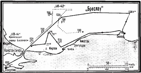 Операции германо-турецких сил в 1914-1918 гг. Операции германо-турецких сил в 1914-1918 гг.