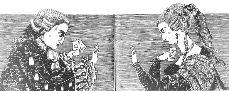 Три карты усатой княгини Три карты усатой княгини