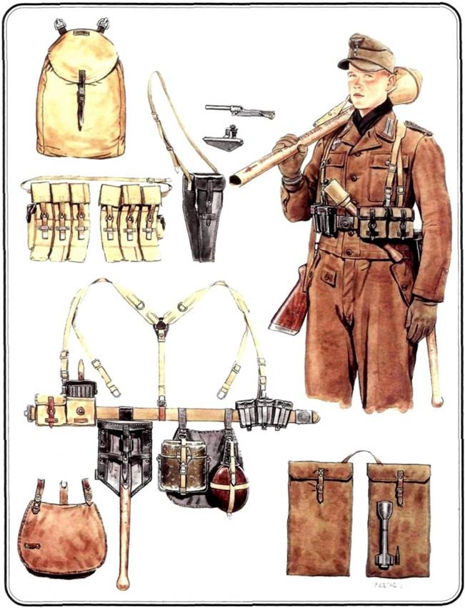 Боевое снаряжение вермахта 1939-1945 гг. Боевое снаряжение вермахта 1939-1945 гг.