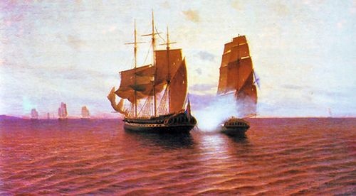 Великие сражения русского парусного флота Великие сражения русского парусного флота